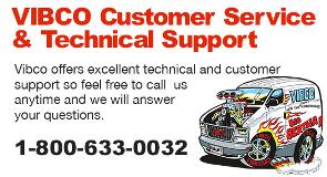 Vibco customer support