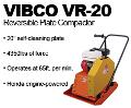 vibco vibrators vr 20 reversible plate compactor