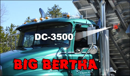 DC-3500 Big Bertha on Truck
