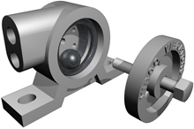 V Series Ball Vibrator exploded view